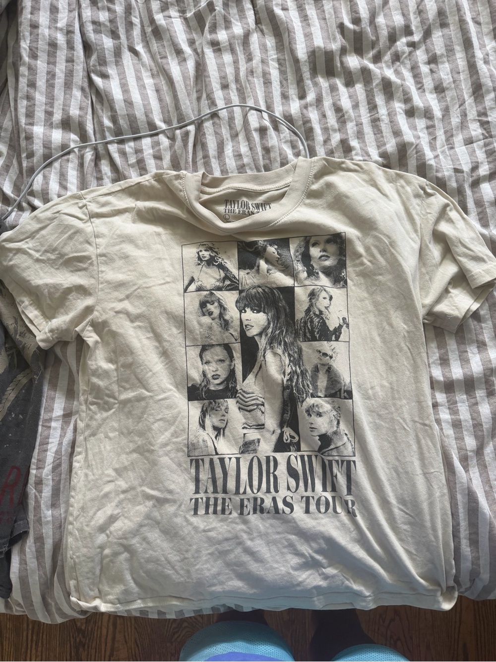 Taylor Swift Cream The Eras Tour Photo Collage Tee